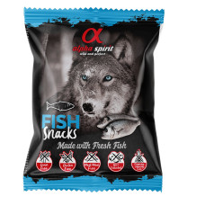 Ласощі для собак Alpha Spirit Dog Snacks Fish кубики з рибою 50 г as4007350