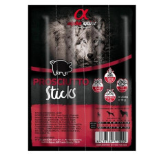 Ласощі для собак Alpha Spirit Prosciutto Sticks for Dogs з прошуто 10 г ЦІНА ЗА 1 ШТ as5101401