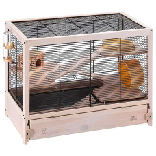 Клетка для хомяков Ferplast Hamsterville деревянная 60x34x49 см 57026517