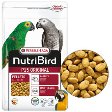 Повнораціонний екструдований корм для великих папуг Versele-Laga NutriBird P15 Original 1 кг 221259