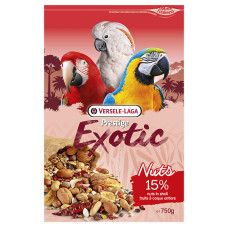 Дополнительный корм для крупных попугаев Versele-Laga Prestige Premium Exotic Nuts 750 г 217825