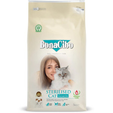Сухой корм для стерилизованных котов BonaCibo Adult Cat Sterilized с лососем 5 кг BC407028