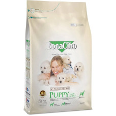 Сухой корм для щенков BonaCibo Puppy Lamb & Rice с ягненком и рисом 3 кг BC406144