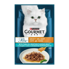 Вологий корм для котів Gourmet Perle міні філе з тунцем 85 г 12581733