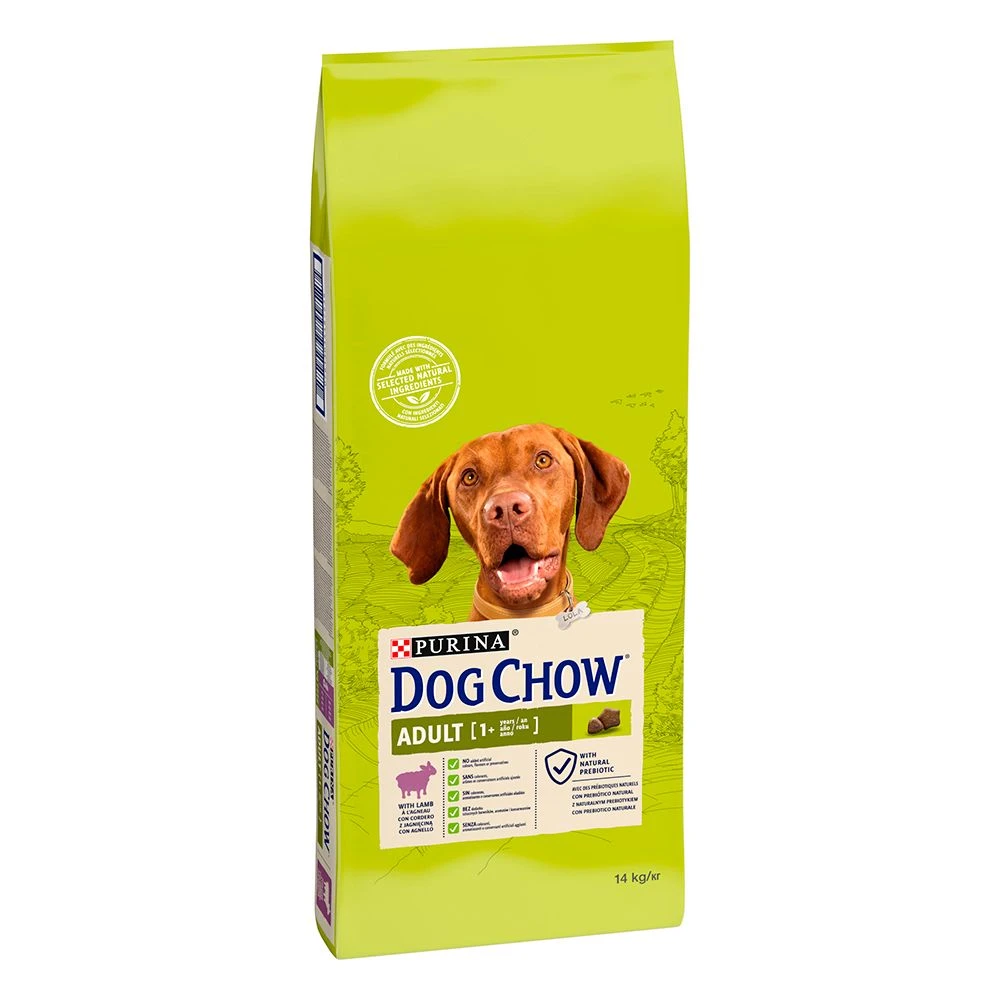 ᐉ Купить Сухой корм для взрослых собак Dog Chow Adult Lamb со