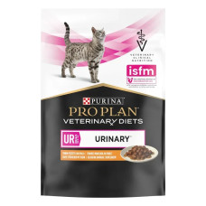 Вологий корм для котів Pro Plan Veterinary Diets UR Urinary при сечокам'яній хворобі, з куркою 85 г 12507918