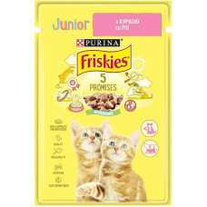 Влажный корм для котят Friskies Junior с курицей в подливке 85 г 12554768