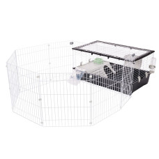 Клітка для кроликів та морських свинок Ferplast Parkhome 100 95x177,5x56 см 57067870
