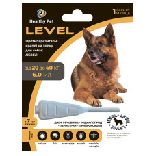 Капли LEVEL противопаразитарные для собак 20-40 кг 6,0 мл 209893