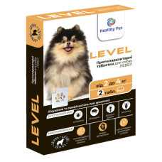 Таблетки от блох и клещей Level Healthy pet для собак 2-4 кг ЦЕНА ЗА 1 ШТ 205043