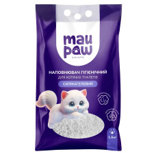 Наповнювач для котячого туалету MAU PAW силікагелевий 3.8 л 1227059