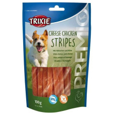 Ласощі для собак Trixie Premio Chicken Cheese Stripes з куркою та сиром 100 г TX-31586