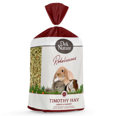 Сіно для гризунів Deli Nature Rodelicious Timothy Hay Carrot & Parsnip тимофіївки з морквою та пастернаком 600 г 21358
