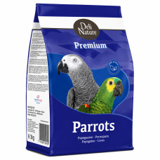 Повнораціонний корм для папуг Deli Nature Premium Parrots збагачений фруктами 3 кг 28323