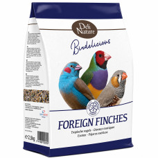 Повнораціонний корм для тропічних птахів Deli Nature Birdelicious Foreign Finches з екструдованими гранулами 0.8 кг 28503