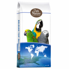 Повнораціонний корм для більшості видів папуг Deli Nature 64 Parrots Supreme Fruit з високим відсотком різних видів фруктів 15 кг 6464