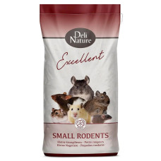 Повнораціонний корм для дрібних гризунів Deli Nature Premium Small Rodents із тваринним білком 12.5 кг 21352