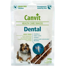 Ласощі для дорослих собак Canvit Dental для щоденного догляду за зубами та ротовою порожниною 200 г can508808