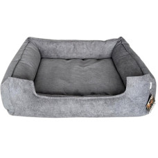 Лежак для собак и котов Мarkusha Lounge серый 66x58 см 