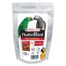 Повнораціонний екструдований корм для великих папуг Versele-Laga NutriBird P15 Tropical 100 г 221280R100