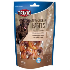 Ласощі для собак Trixie Premio Lamb Chicken Bagels кільця з ягнятком та куркою 100 г TX-31707