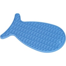 Миска для собак Nobby Fish для злизування блакитна 23х13,5 см 61565
