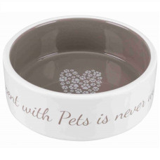 Миска для собак Trixie Pet's Home керамічна сіро-коричневий Ø16 см 800 мл TX-25054