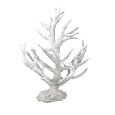 Декорация для аквариума Коралл белый 30x18x38 см 1467LW