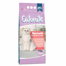 Бентонітовий наповнювач для котів Catonite із запахом лаванди 20 л 035040