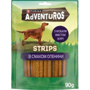 Лакомство для собак Adventuros Stripes со вкусом оленины 90 г 12869825
