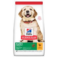 Сухий корм для цуценят великих порід Hills Puppy Large Breed Chicken з куркою 14.5 кг 604386