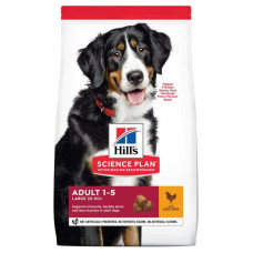 Сухий корм для собак великих порід Hill's Science Plan Adult Large Breed Chicken з куркою 14 кг 604387