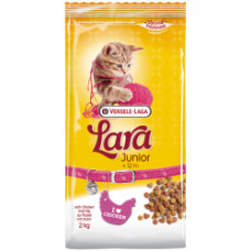 Сухий корм для кошенят Lara Junior with Chicken з куркою 2 кг 410653
