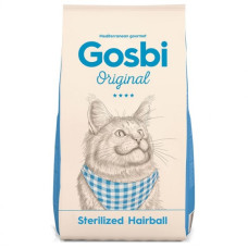 Сухий корм для стерилізованих котів Gosbi Original Cat Sterilized Hairball для виведення шерсті із куркою 7 кг