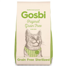 Сухий корм для стерилізованих котів Gosbi Original Cat Grain Free Sterilized беззерновий з куркою 7 кг