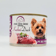 Вологий корм для собак Fine Dog Mini Duck з качкою 200 г 339