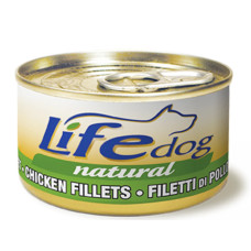 Влажный корм для собак LifeDog Chicken Fillets с куриным филе 90 г 420205