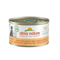 Влажный корм для собак Almo Nature HFC Chicken with Carrots and Rice с курицей, морковью и рисом 95 г - zoo-expert.com.ua