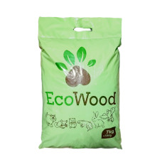 Наполнитель для туалета для домашних животных EcoWood древесный 7 кг E-800580