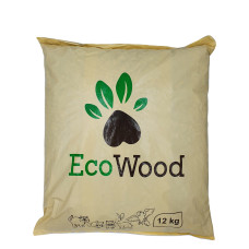 Наполнитель для туалета для домашних животных EcoWood древесный 12 кг E-800573
