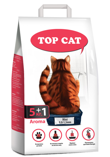 ᐉ Купить Наполнитель для кошачьего туалета Top Cat Mini