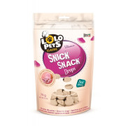 Ласощі для собак Lolo Pets Classic Snick Snack Drops Дропси з вітамінами зі смаком шинки 75 г LO-81020