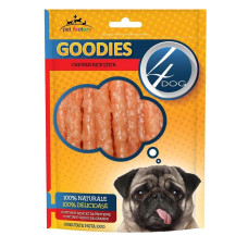 Лакомство для собак 4Dog GOODIES палочки с курицей и рисом для собак 100 г 207897