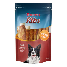 Ласощі для собак Rocco Ribs філе курки на ребрі 006744 ЦІНА ЗА 1 ШТ