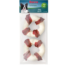 Ласощі для собак Rocco Donut Пончик з яловичиною та качкою 130 г 015203 ЦІНА ЗА 1 ШТ