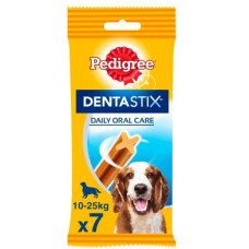 Ласощі для чищення зубів для собак великих порід Pedigree Denta Stix 7 шт 10-25 кг 180 гр 6828