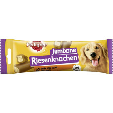 Ласощі для собак Pedigree Jumbone Riesenknochen Medium з куркою та ягнятим 180 г 39950