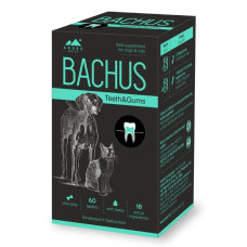 Витамины для собак и котов Bachus Teeth&Gums для гигиены полости рта ЦЕНА ЗА 1 ТАБЛЕТКУ