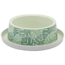 Миска для собак и котов Moderna Trendy Dinner Eden пластиковая зеленая Ø 17x5.3 см 350 мл H131379CA