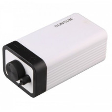 Компрессор для аквариума SunSun CT-202 регулируемый двухканальный 4 Вт 2х1.5 л/мин до 180 л